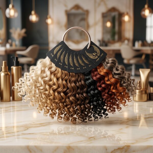Curly Hair Color Ring